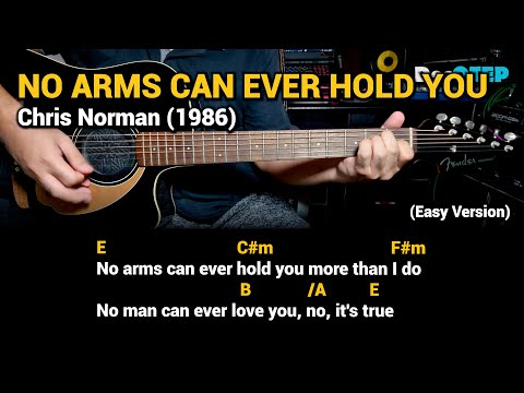 No Arms Can Ever Hold You - Chris Norman (Easy Guitar Chords Tutorial with Lyrics)