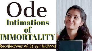 Ode | Intimations of Immortality | Recollections of Early Childhood