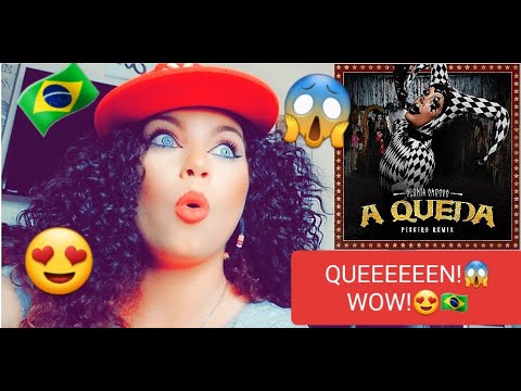 GLORIA GROOVE - A QUEDA (CLIPE OFICIAL) REACTION!!!
