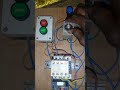 Direct Online Starter Connection Timer Relay Control
