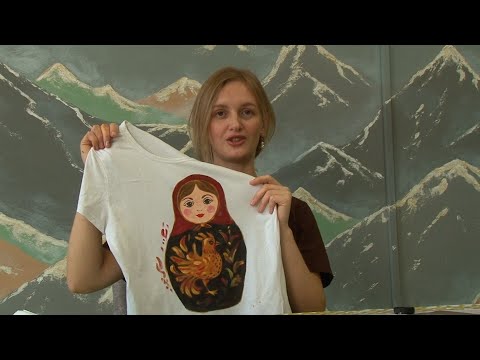 "Игры узоров" - учимся делать роспись по ткани (Бийское телевидение)