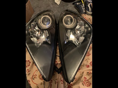 Toyota Celica Demon eyes, Halo & LED Strip Headlight Modification - Step by Step Guide