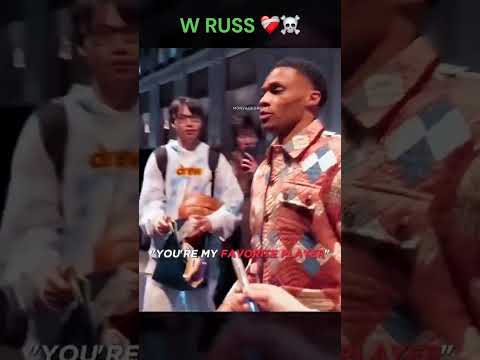 AJR Thirsty Thursday is so tuff tap tf in #ajr #thirstythursday #russellwestbrook #wspeed