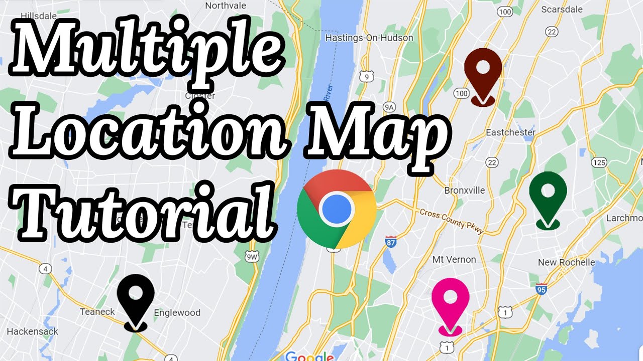 How to Create a Multiple Locations Map on Google – Full Tutorial