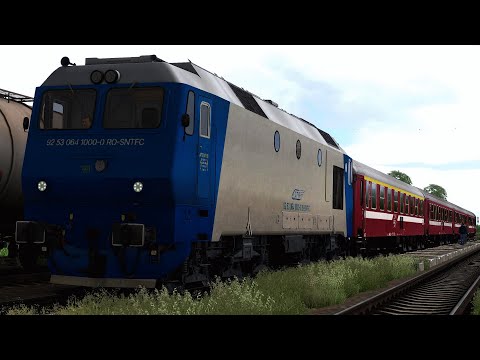 R 7035 Bucuresti Nord - Urziceni part. 1 | Train Simulator Romania