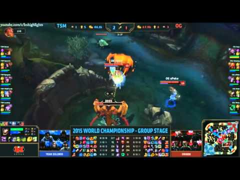 Highlight TSM vs OG World Championship 2015 ROUND 2 GROUP D