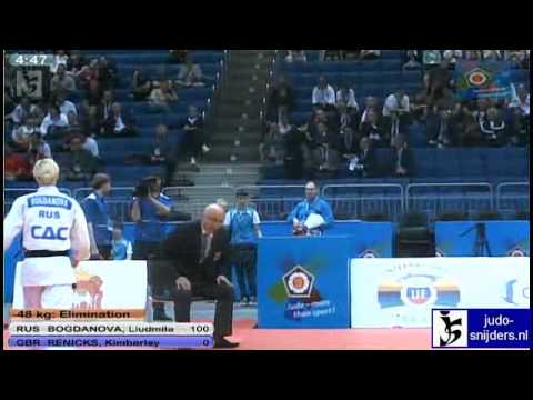 Liudmila Bogdanova (RUS) - Kimberley Renicks (GBR) [-48kg]