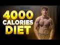 Full Day of Eating on a Bulk in Isolation (4000 Calories) | Skinny Kid Bulking Up: EP-23
