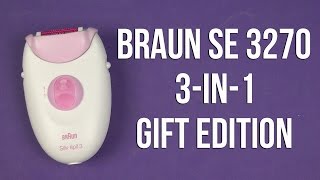Braun Silk-epil 3 SE 3270 Gift Edition - відео 2
