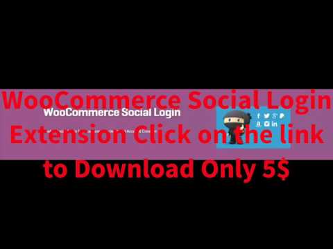 WooCommerce Social Login 2.6.2 Extension