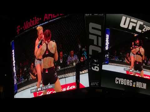 UFC 219 - Cyborg Vs. Holm - Round 4