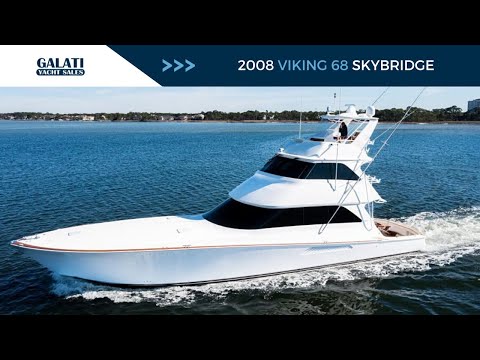 Viking 68 Skybridge video