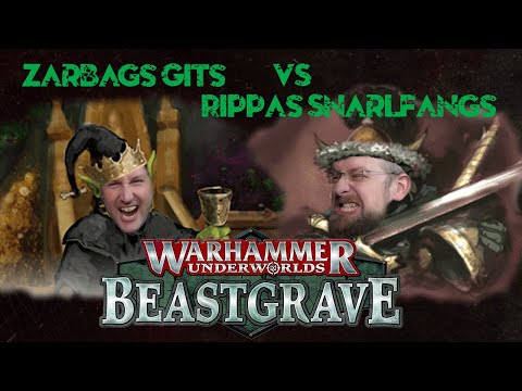 Underworlds Beastgrave - Battle Report - Zarbag's Gits Vs Rippa's Snarlfangs!