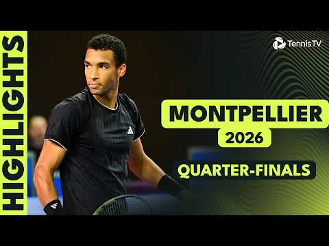 Auger-Aliassime Vs Fils, Griekspoor & More Feature | Montpellier 2026 Quarter-Finals Highlights