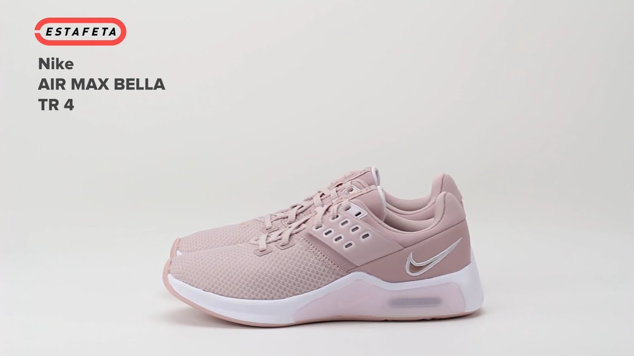 Watch video Кроссовки NIKE WMNS AIR MAX BELLA TR 4 CW3398-600 Now Кроссовки NIKE WMNS AIR MAX BELLA TR 4 CW3398-600