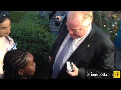 Mayor Rob Ford's wisdom for children