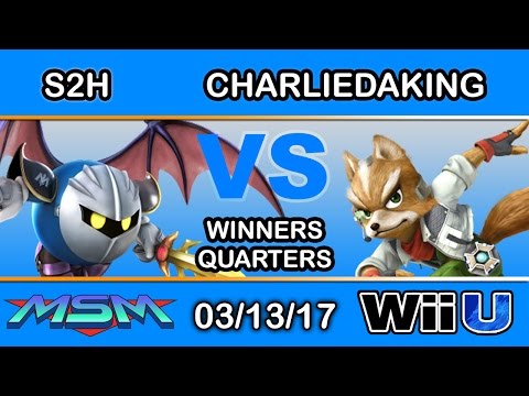 MSM 89 - CHG | S2H (Meta Knight) Vs. LH | Charliedaking (Fox) Winners Quarters - Smash Wii U