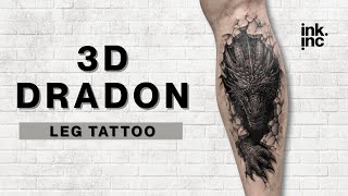3D DRAGON TATTOO | CHINESE DRAGON TATTOO IDEAS.