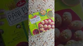 Unboxing of Haldiram's Pani Puri ready to eat pack | #Golgappe #shorts #youtubeshorts