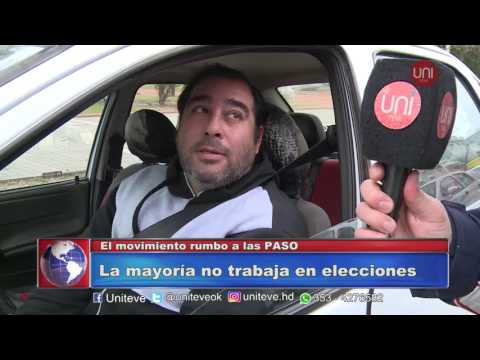 Taxistas se preparan para las PASO