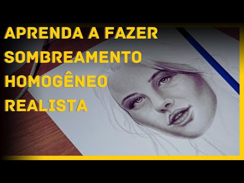 Como Sombrear um Rosto Realista [ Video Aula Narrada Desenho Realista.]