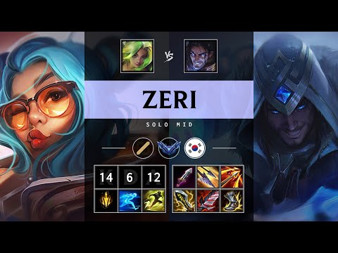 Zeri Mid vs Sylas - KR Diamond Patch 25.09