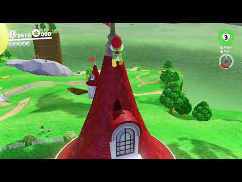 Mushroom Kingdom Power Moon 15 - Yoshi's All Filled Up