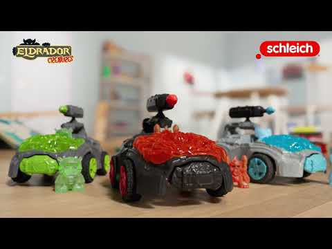 Schleich ELDRADOR Creatures 42670 Мобильное аварийное движущее устройство Stone Crash с мини-существом, от 7 л - фото 1 - id-p2681108354