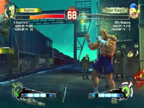 SSFIVAE:  Sagat (II Emperor II) vs. Yun (Billy Maqiang)  HD