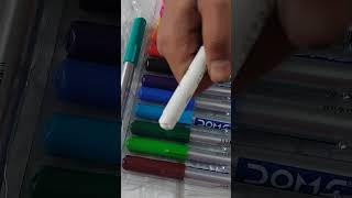 Doms brush pens 14 shades #shorts #domsbrushpen #colors #trendingshorts #viral #asmr #doms