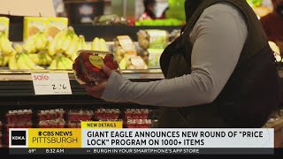 Giant Eagle announces new round of price lock items