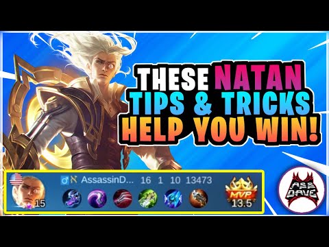 NATAN BEST SNOWBALL TIPS & TRICKS in SOLO QUEUE | Mobile Legends