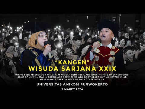 Ibu Ade feat. Pak Eko - Kangen by Dewa 19 (LIVE in Wisuda Sarjana 29 Universitas Amikom Purwokerto)