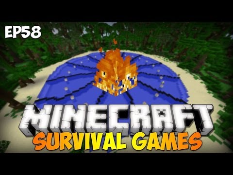 Minecraft Survival Games w/ Paul Ep58 - Catching Fire Map!
