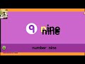 Night Net Number Nine Starfall Alphabet Letter N