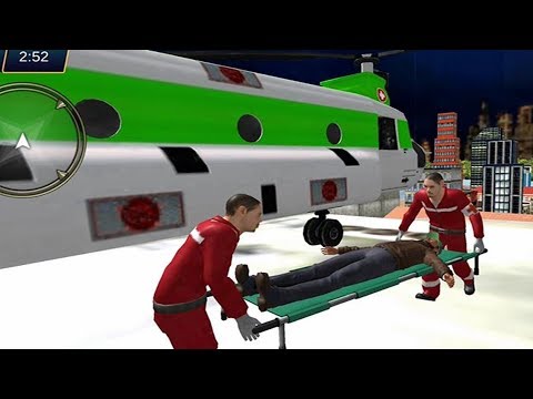 City Ambulance Simulator 2019 - Ambulance helicopter & Rescue ambulance - Android Gameplay HD