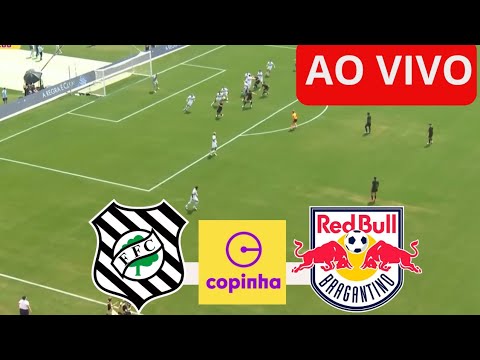 FIGUEIRENSE JR X RED BULL BRAGANTINO JR | AO VIVO COM IMAGENS | COPINHA HOJE GAMEPLAY NO PES 21