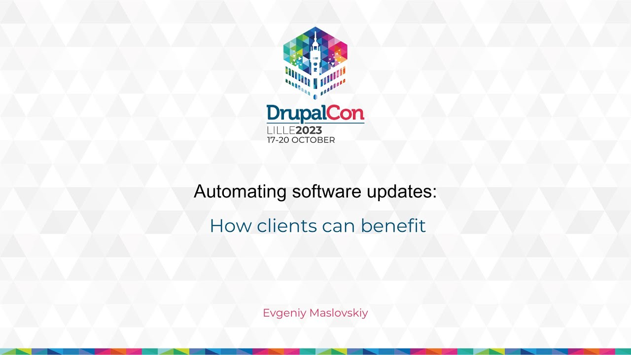 CLIENTS & INDUSTRY EXPERIENCES - Automating software updates: How clients can benefit