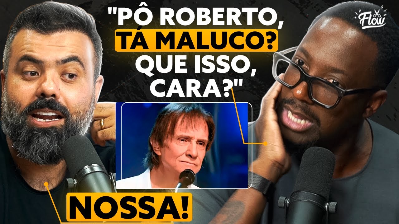 Roberto Carlos POR TRÁS das câmeras