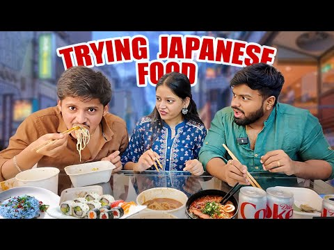 Trying JAPANESE Food 🤤| Watch in 1.25 speed ❤️Shivani Yash Mathadhikari |