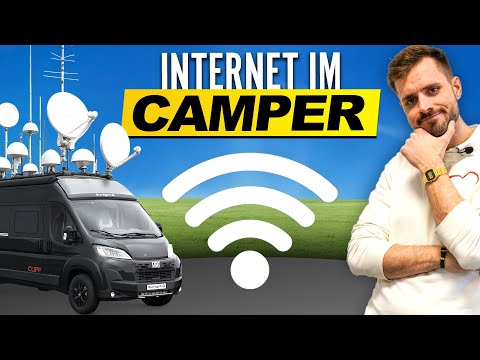 Internet in your motorhome & campervan! Starlink, routers and more – an overview.