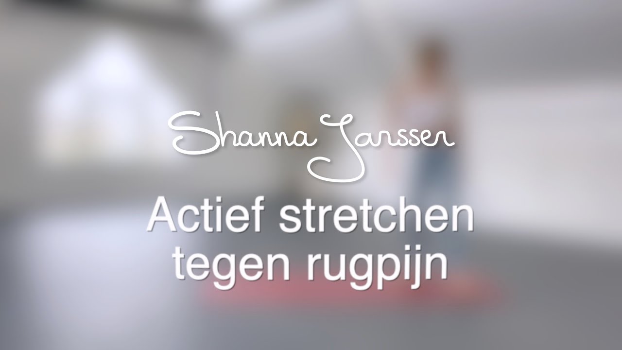 Actief stretchen tegen rugpijn