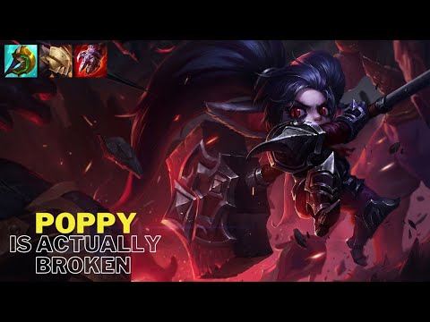 Poppy is mega broken in the Jungle vs Kayn - EUNE Diamond 1