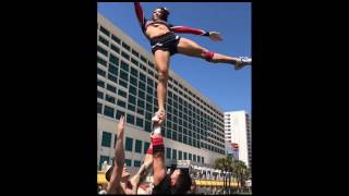 Unbelievable cheerleading trick compilation