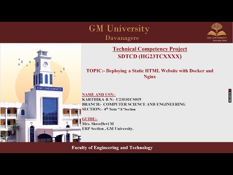 Deploying a Static HTML Website with Docker and Nginx