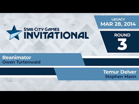 SCGINVI: Round 3 - Owen Turtenwald vs Stephen Mann | Legacy