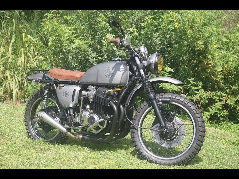 Custom 1973 Honda CB750K Urban Scrambler Build by BBR