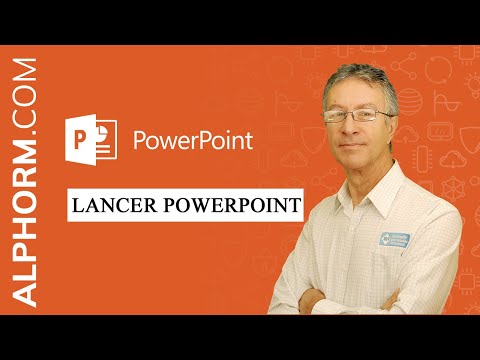 Comment lancer PowerPoint 2019 Vidéo Tuto