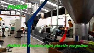 plastic pelletizing process pelletizing machine with forced feeding youtube video