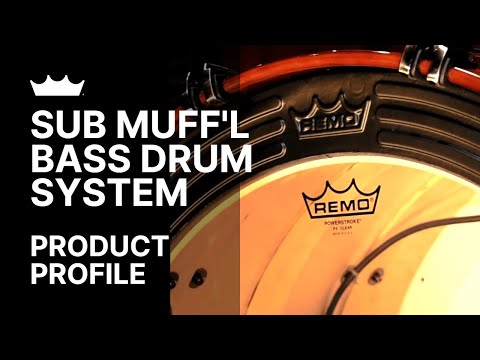 Remo 24" External Sub Muff'l Bass Drum System image 3